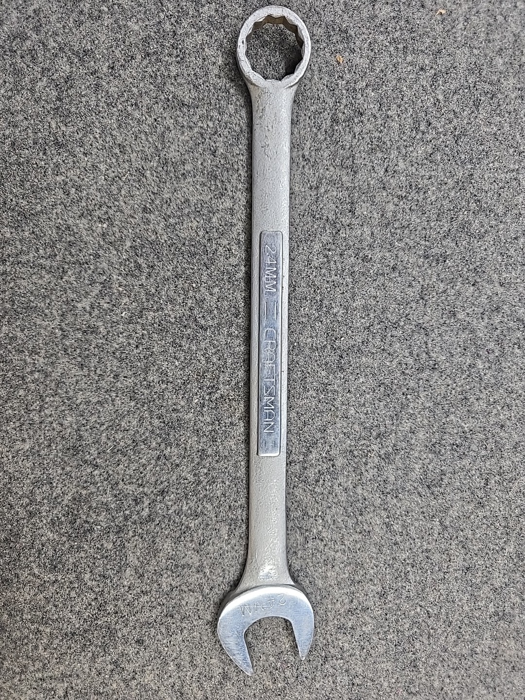 Crafstman Metric 24 MM -V- Style Wrench 42923 Made In The USA