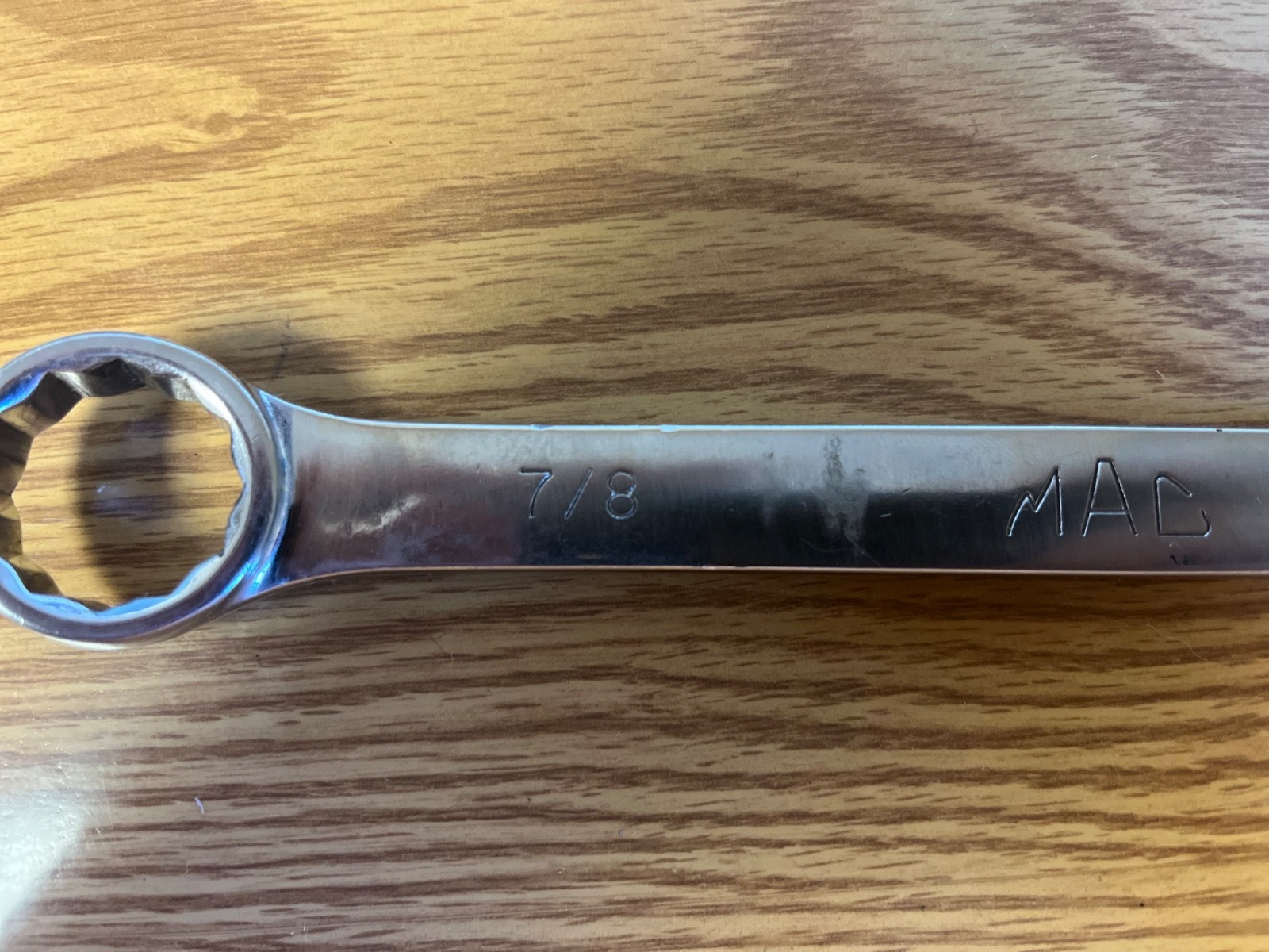 MAC TOOLS – CW28 – 7/8 COMBINATION WRENCH – 9.75″ LONG – LOC#243