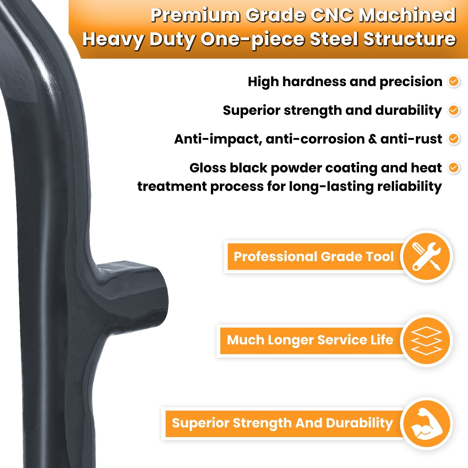 34645 Tire Mount and Demount Iron Tubeless Tire Removal Tool 37 in Black 2-Pack