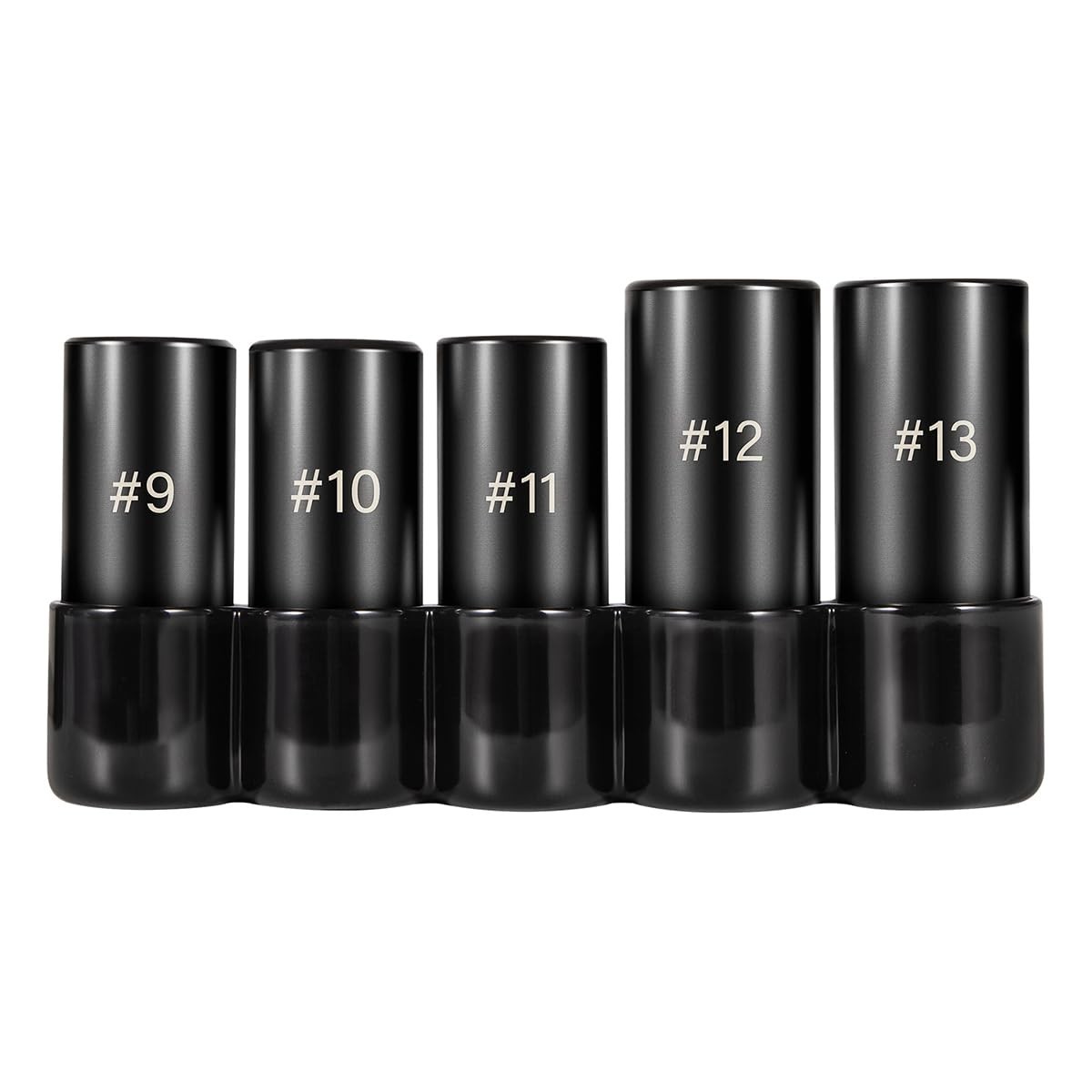 Large Tap Socket Set 5pcs – Fits 5/8″, 11/16″, 3/4″, 7/8″, 1″ – 1/2″ Drive Tools
