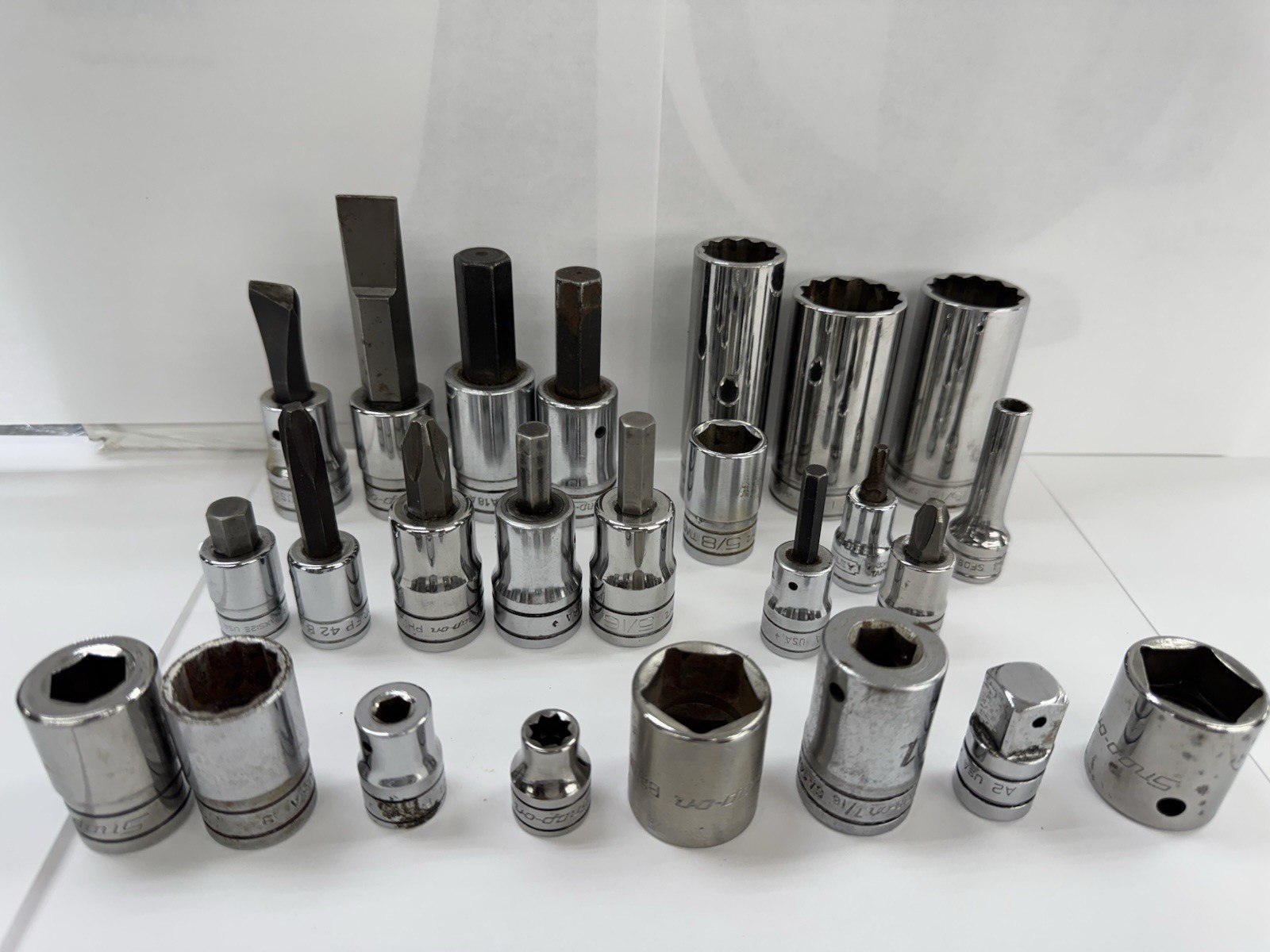 Snap on 25 Assorted Sockets