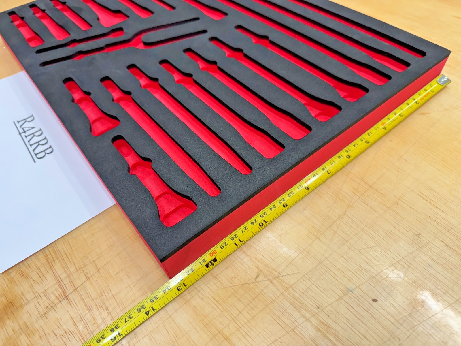 Snap-On Tools NEW RED Foam Organizer Tray ONLY For PHG1020BKFR Air Hammer Bits