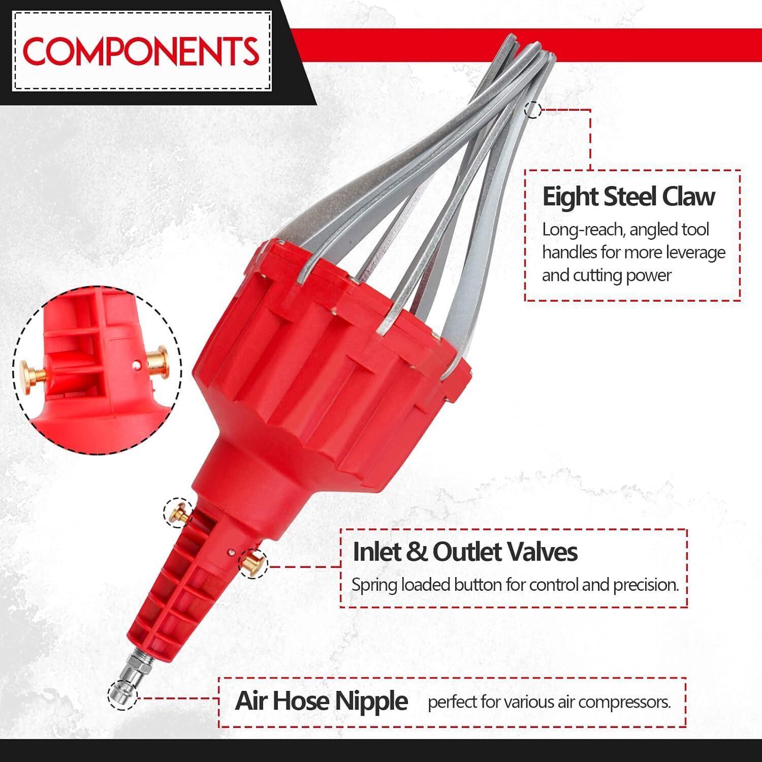 Universal Pneumatic CV Joint Boot Spreader Expander Install Installation Tool