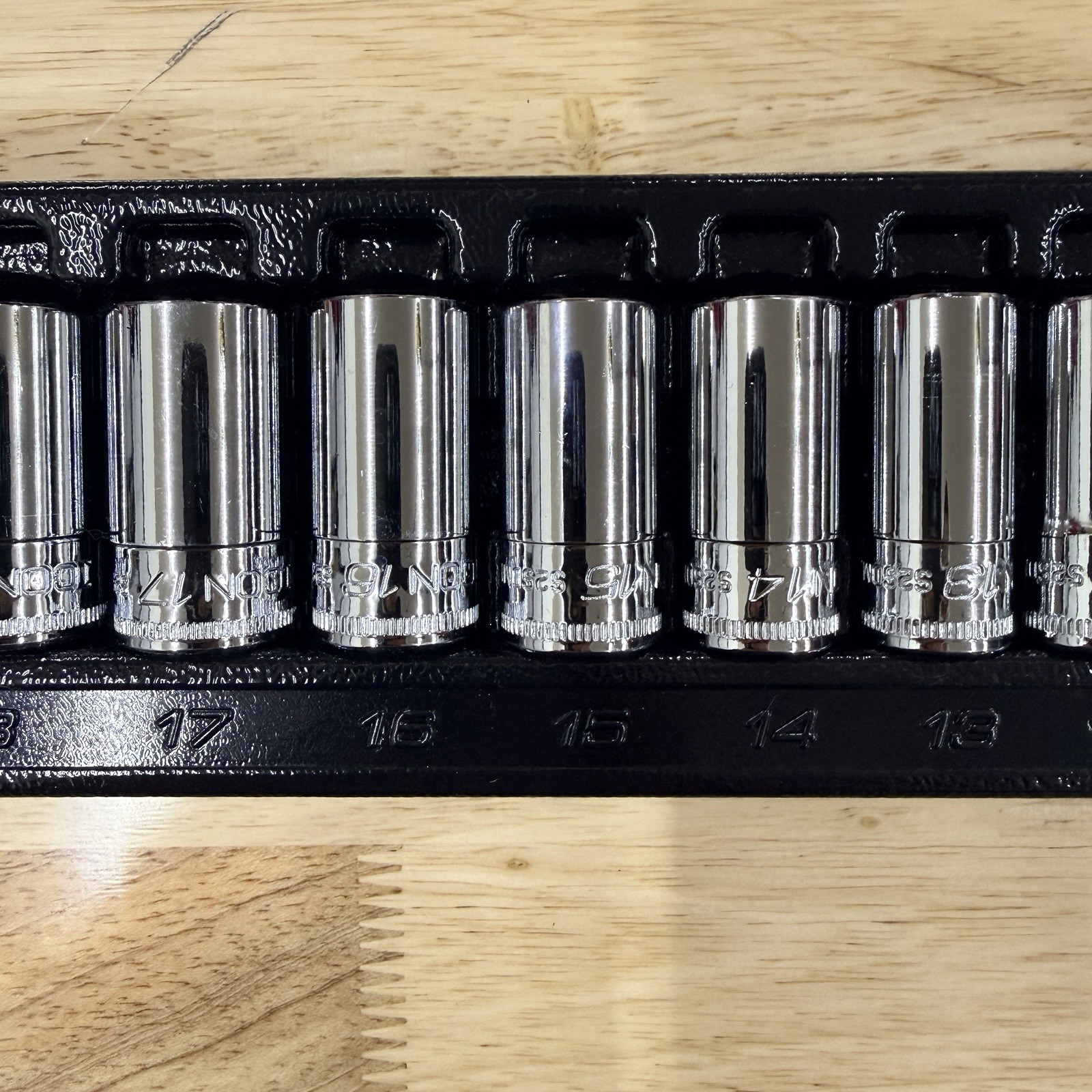 NEW ICON Metric Semi-Deep 3/8” Drive 6 Point Sockets – Chrome – Pick a Size (mm)
