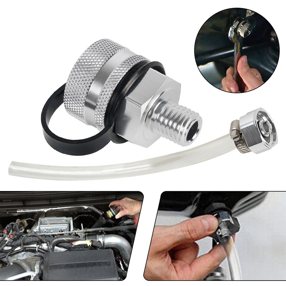 Hydraulic Quick Release Valve Aluminum for M12x1.25 M12x1.5 M12x1.75 Fittings