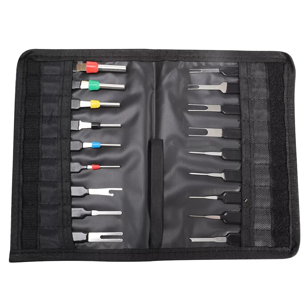 18Pcs Heavy Duty Thick Car Terminal Removal Kit Wire Connector Pin Release Tool