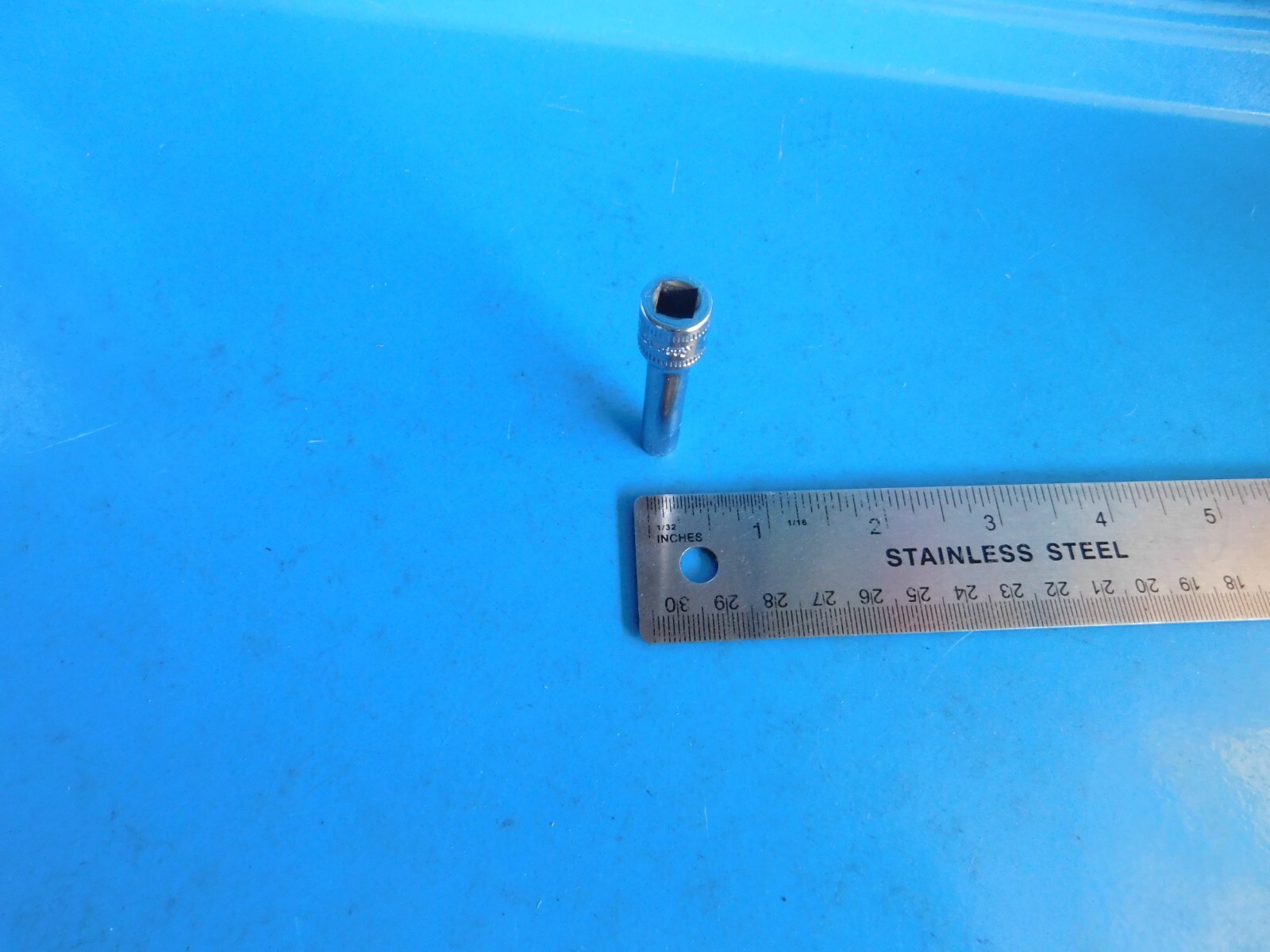USED ,SNAP ON TOOLS » 5.5 MM» 1/4 IN. DR. DEEP 6 PT. SOCKET, PART #STMM5.5