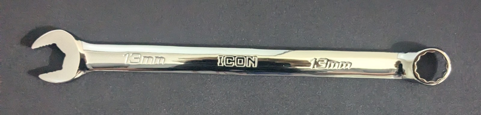 ICON WCAM-14 COMBINATION WRENCH ANTI SLIP 12 POINT METRIC POLISHED (YOU PICK)