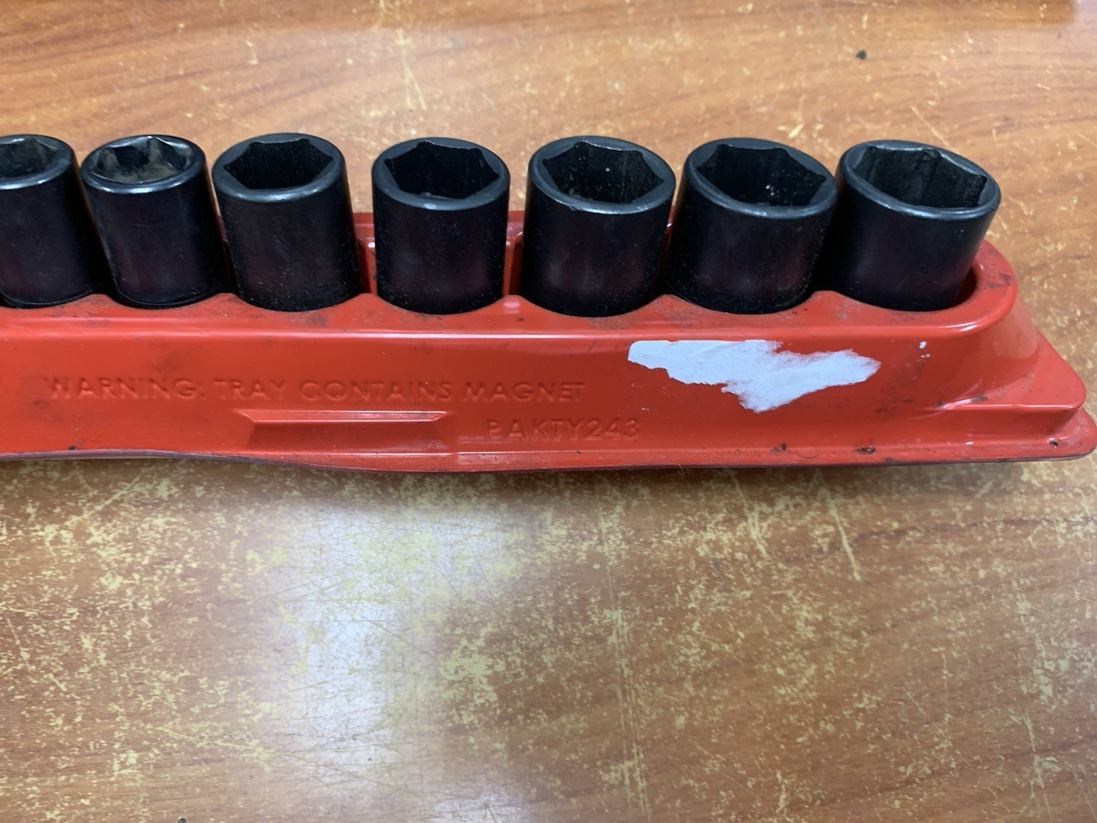 Snap On 10 Piece PAKTY243 Socket Set 5/16″-7/8″ IMFS with Holder