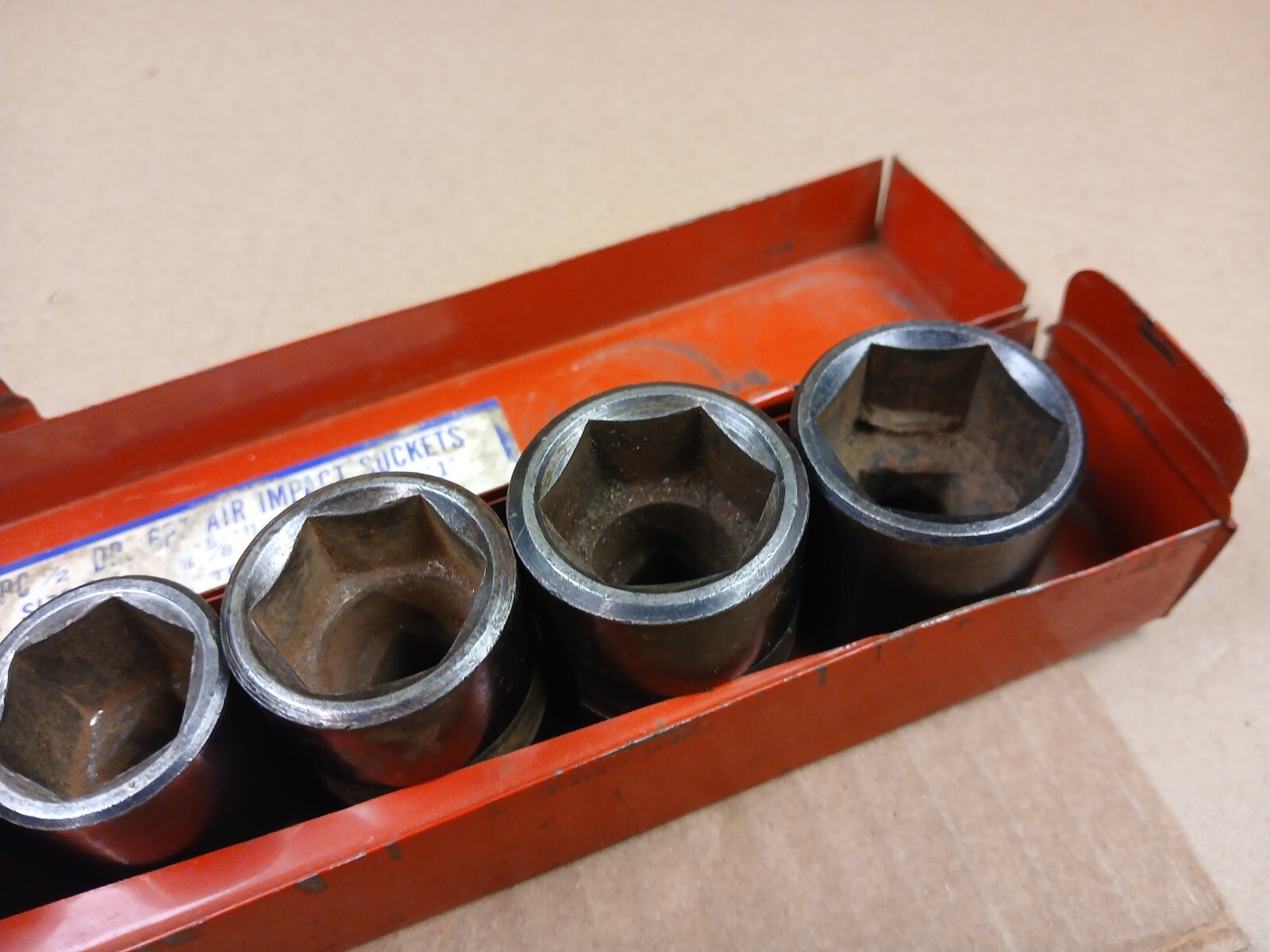 National Industrial Tools 11 Pc 1/2″ Drive 6 Point Impact Socket Set PLEASE READ