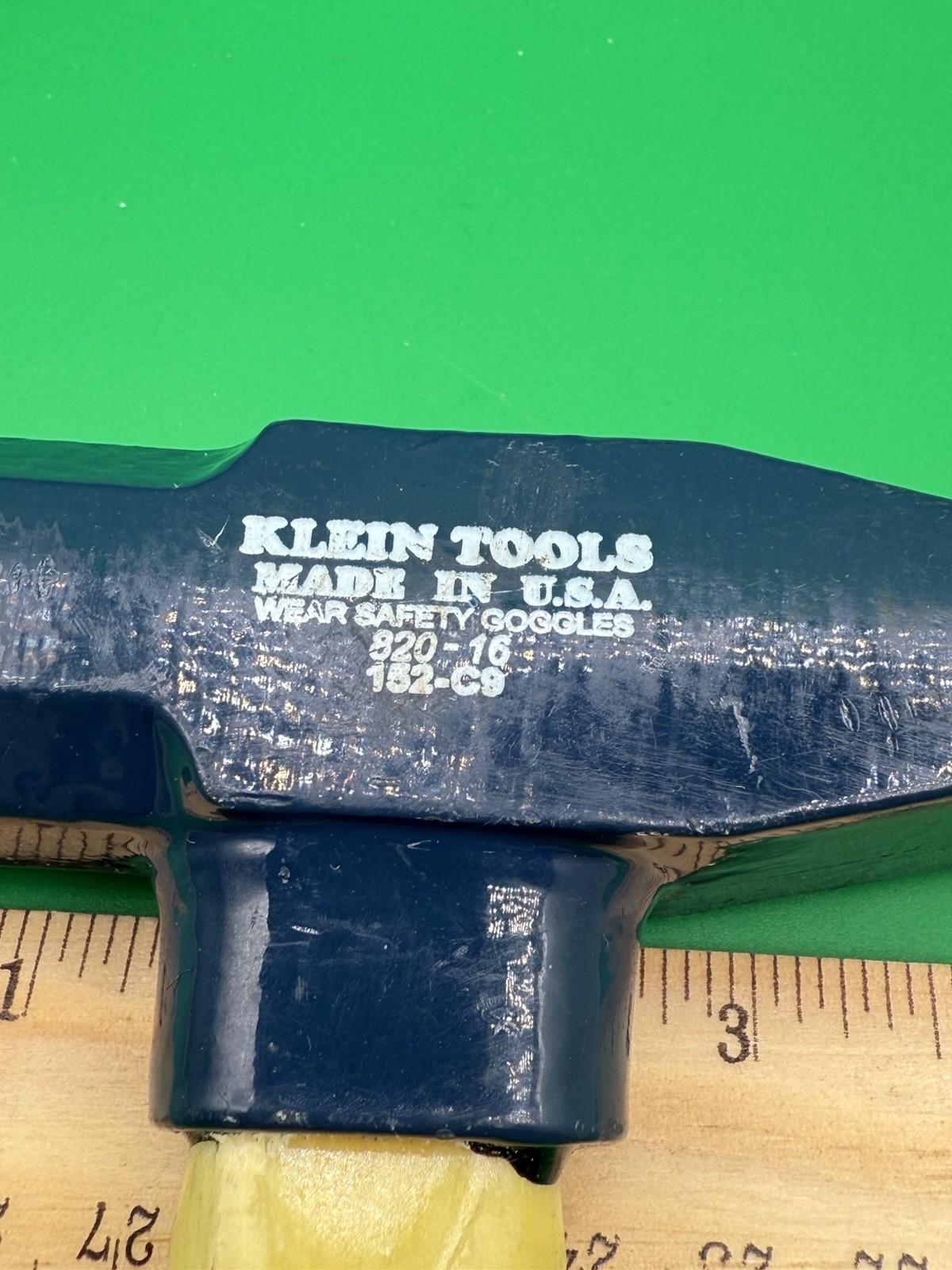 New Klein Setting Hammer 820-16 16oz Fiberglass Handle Excellent Condition USA!!