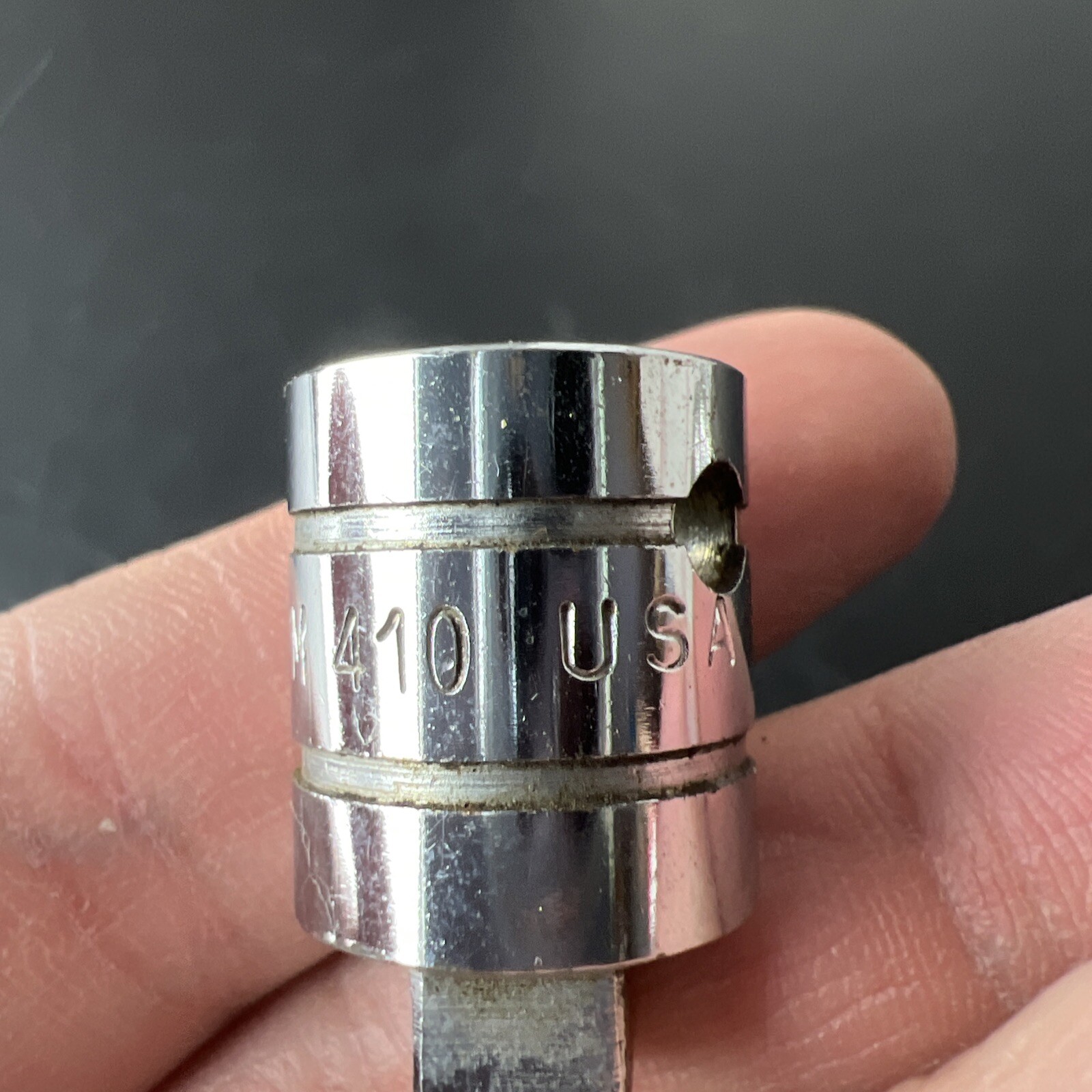 Snap On 3/8″ Drive External Pipe Plug Socket PPM410 Mechanic. Clean. 5/16”