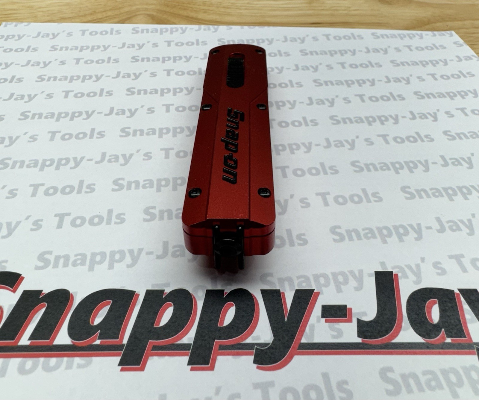 Snap-on Tools NEW RED Out The Front Retractable Clip Removal Tool PBFT50R