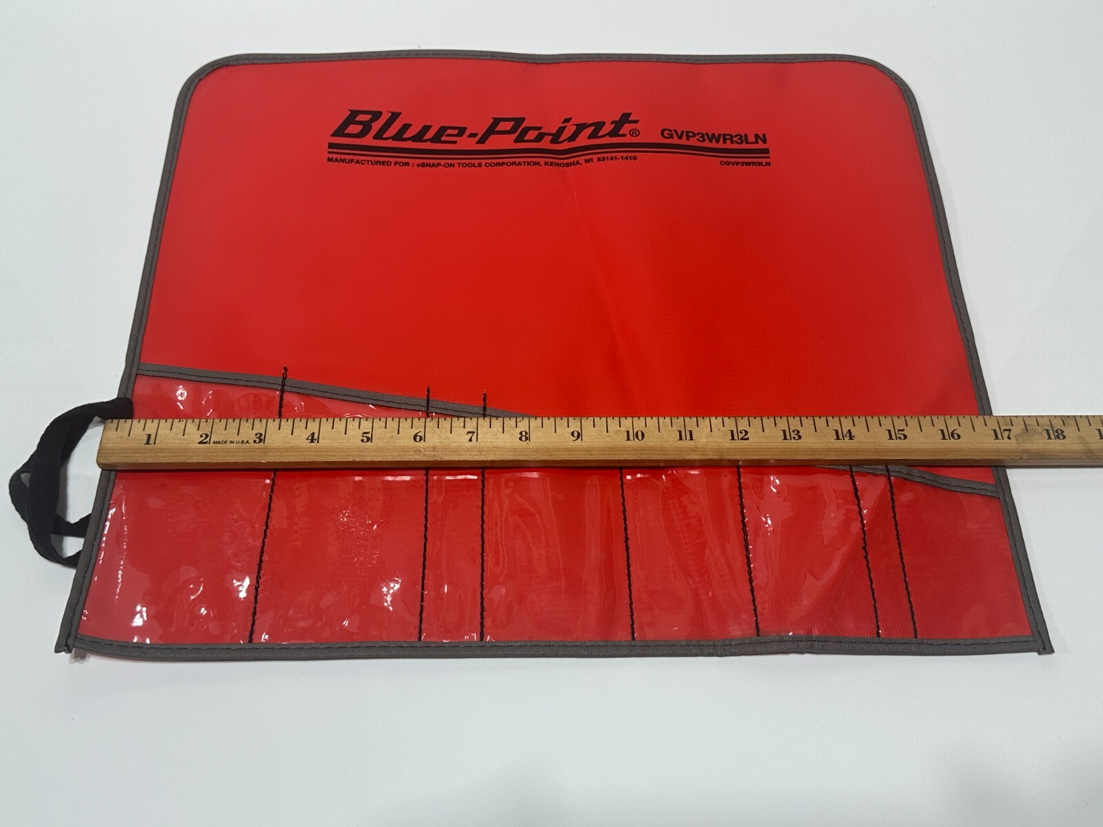 NEW Blue-Point Tools USA GVP3WR3LN RED Kit Bag Pouch – Empty No Tools
