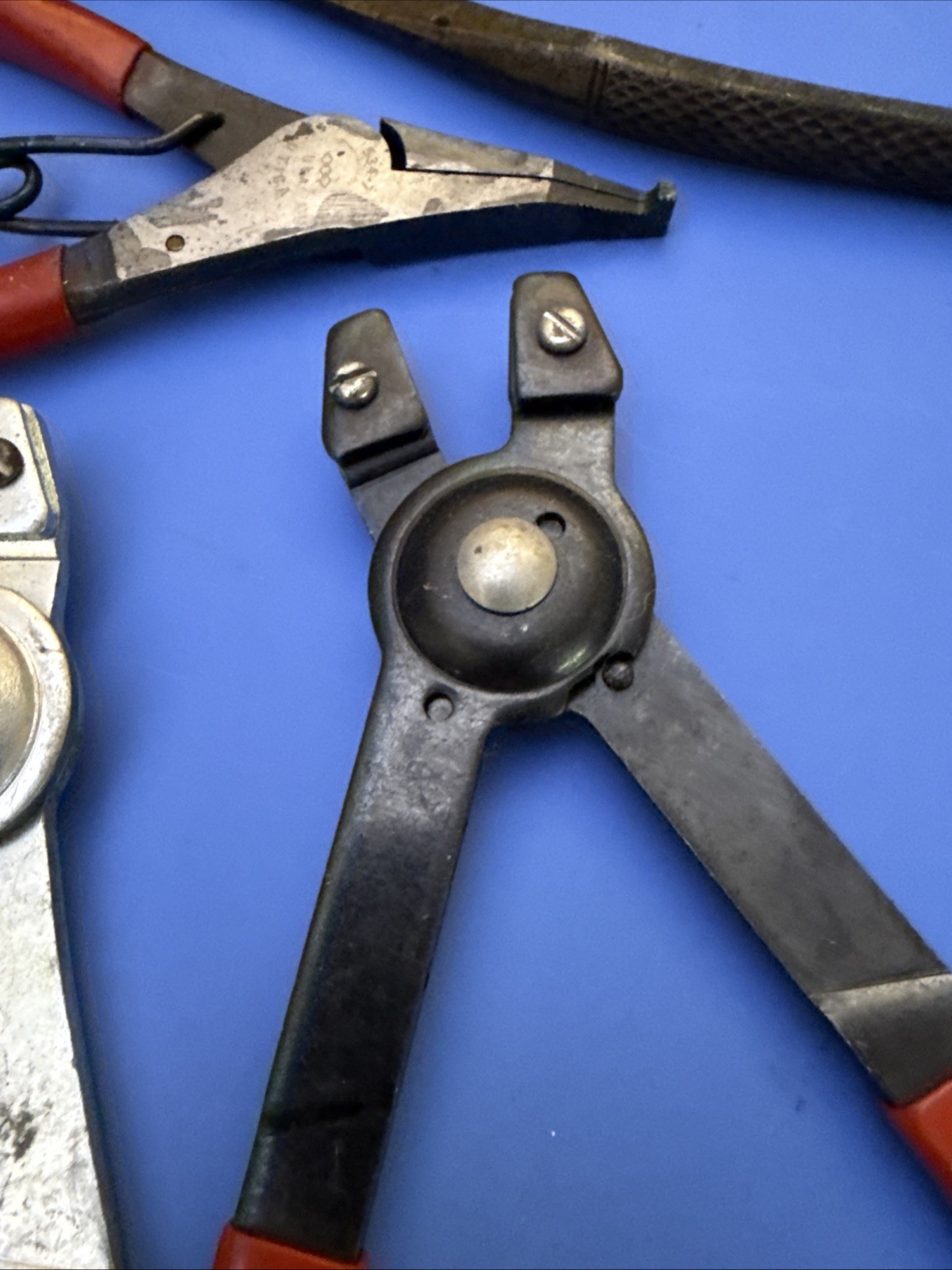 ZIM No 976 AND 977 Combination Snap Ring Plier Set – Internal External Tips USED