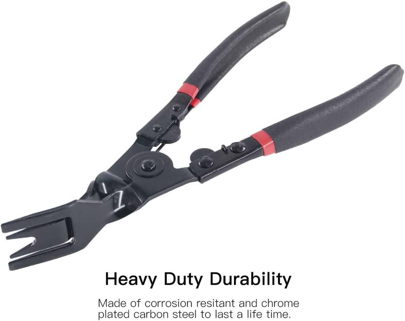 Universal Auto Door Panel Trim Clip Removal Pliers with Spring Loaded Handle