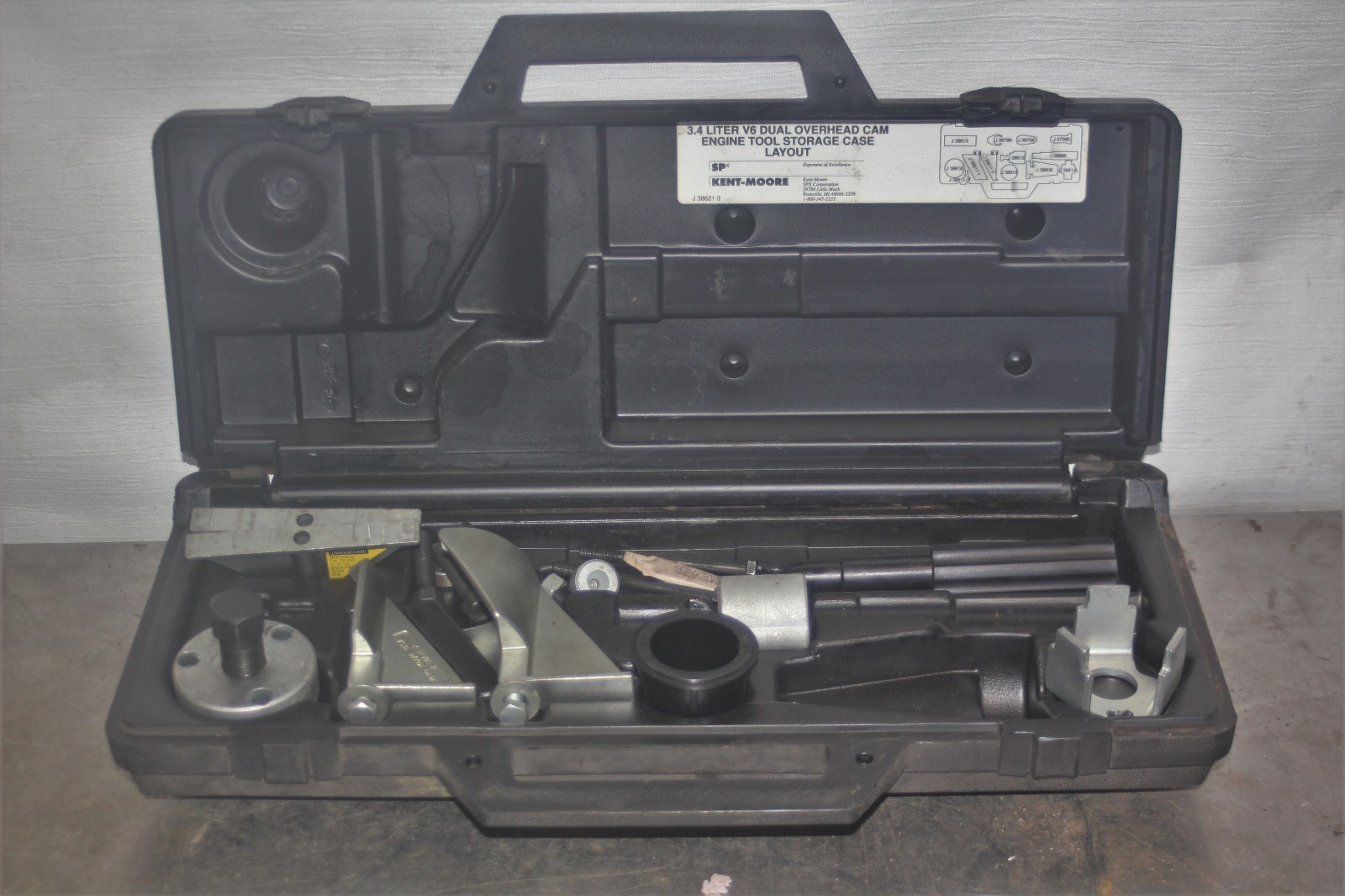 Kent Moore 3.4 Liter V6 Dual Overhead Cam Engine Special Service Tool Set