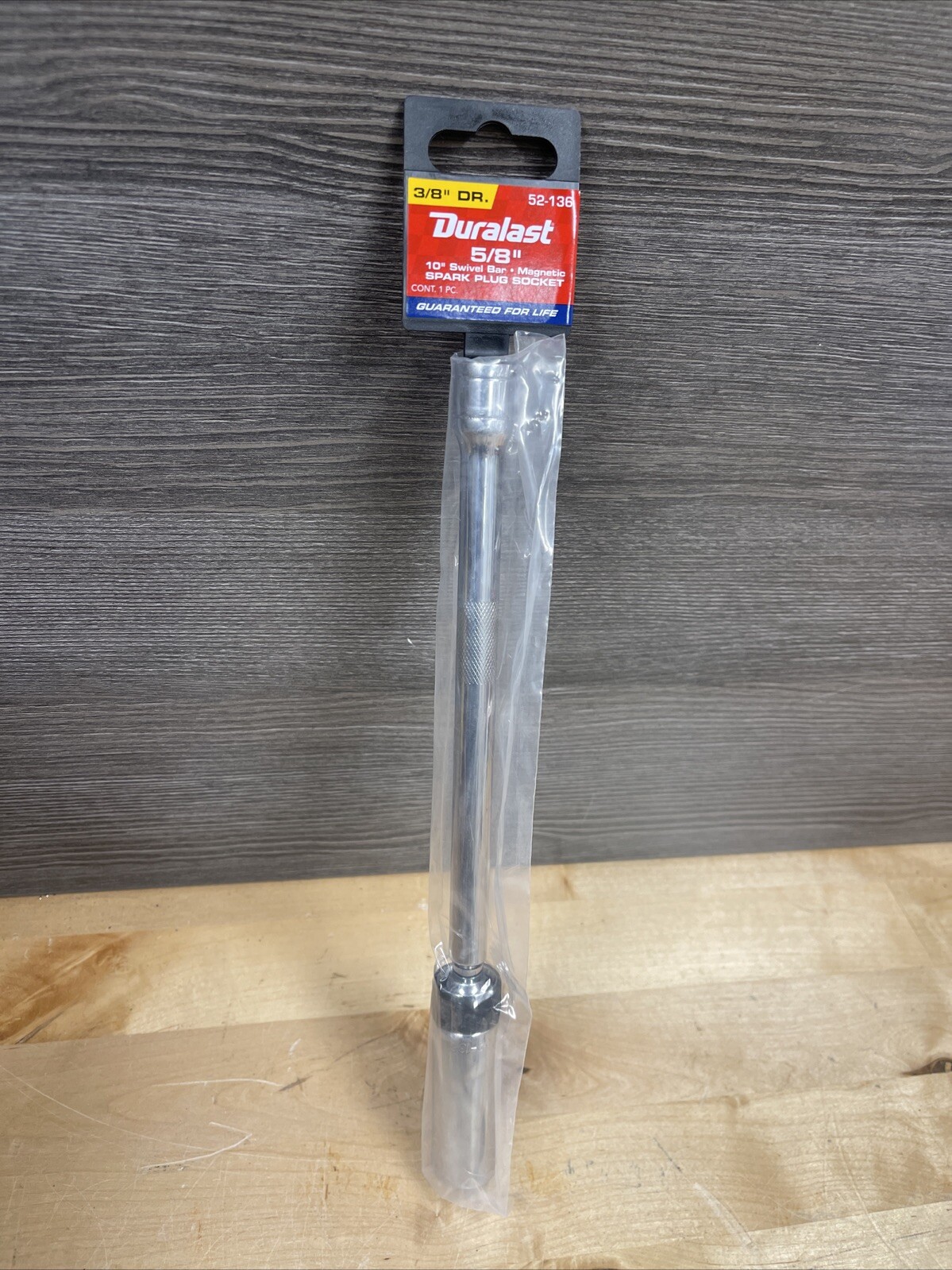 Duralast Tools Spark Plug Socket 3/8” 52-136 Brand New