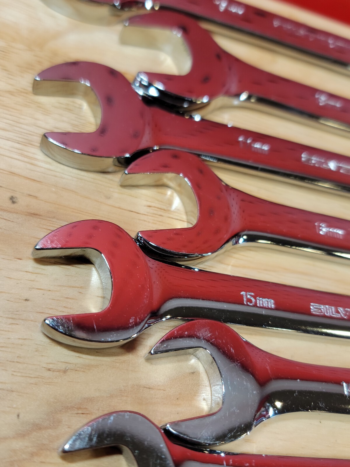 Silver Eagle RCSE 21-Piece MM & SAE Standard Wrench Set 8-19mm & 1/4″-3/4″