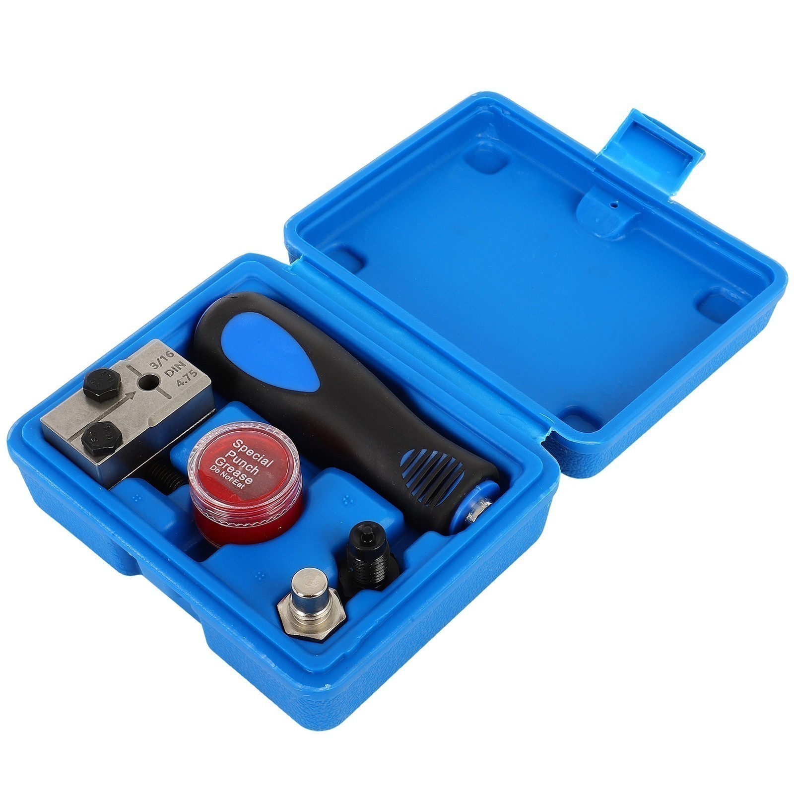 Universal Handheld Car Brake Line Flaring Tool Kit 3/16» Flare + Storage
