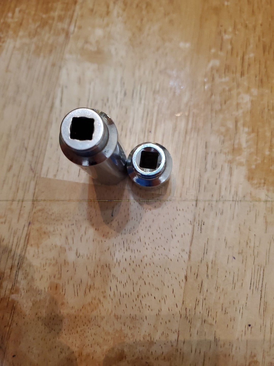 Mac Tools 1/4 Drive 14MM 6PT Shallow Deep Sockets Lot Of 2