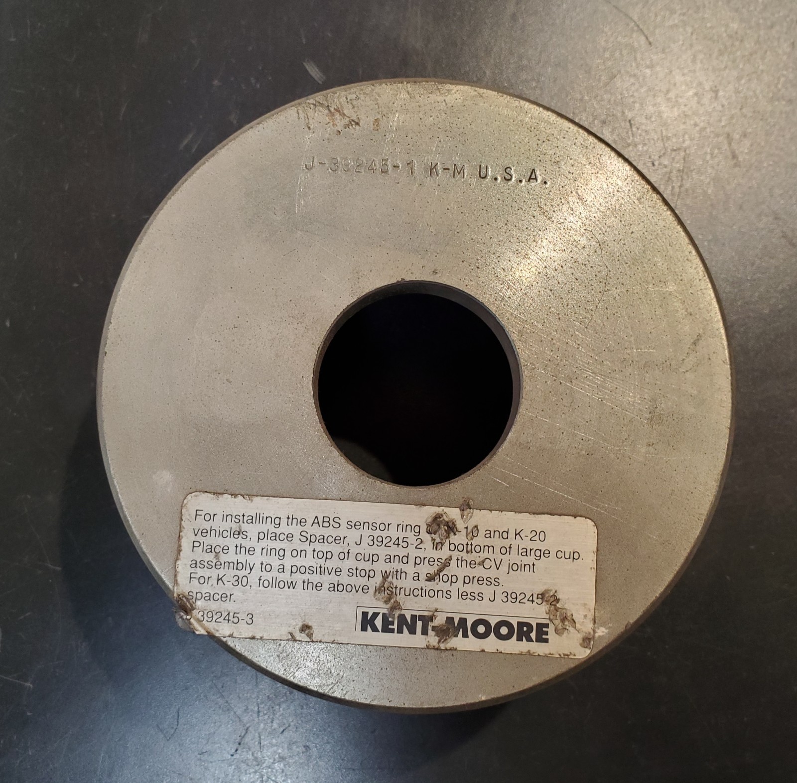 Kent Moore J-39245 ABS Ring Installer Tool GM J-39245-1 and J-39245-2