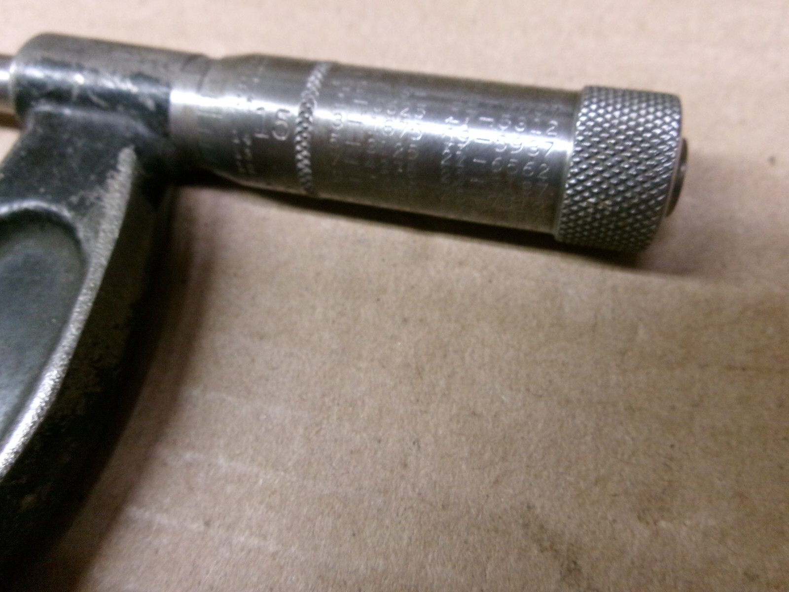 Vintage Starrett USA 3″ – 4″ Micrometer No 436