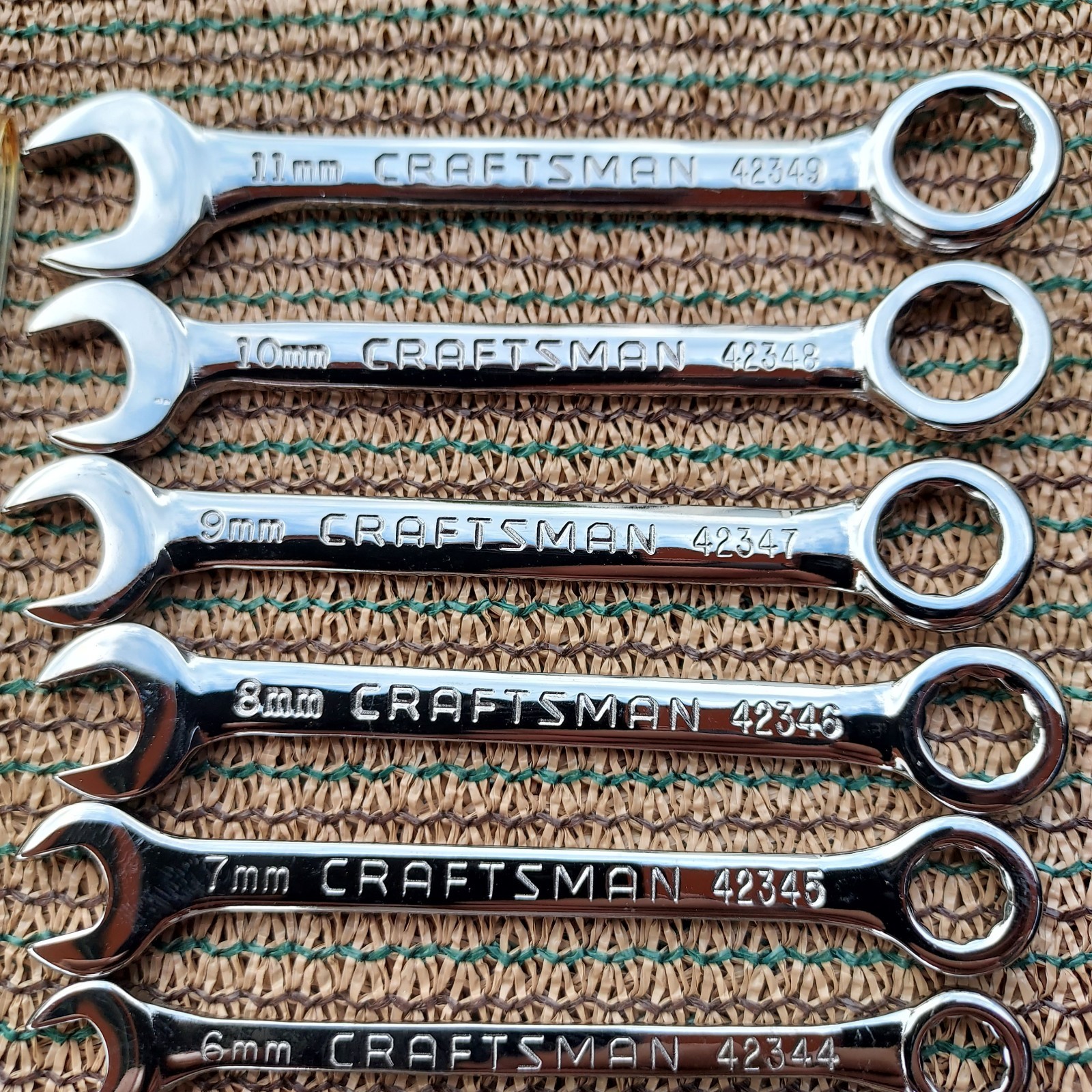 Craftsman Usa Ignition Wrench Sets 36pcs Metric & SAE Combination & Open/Angled