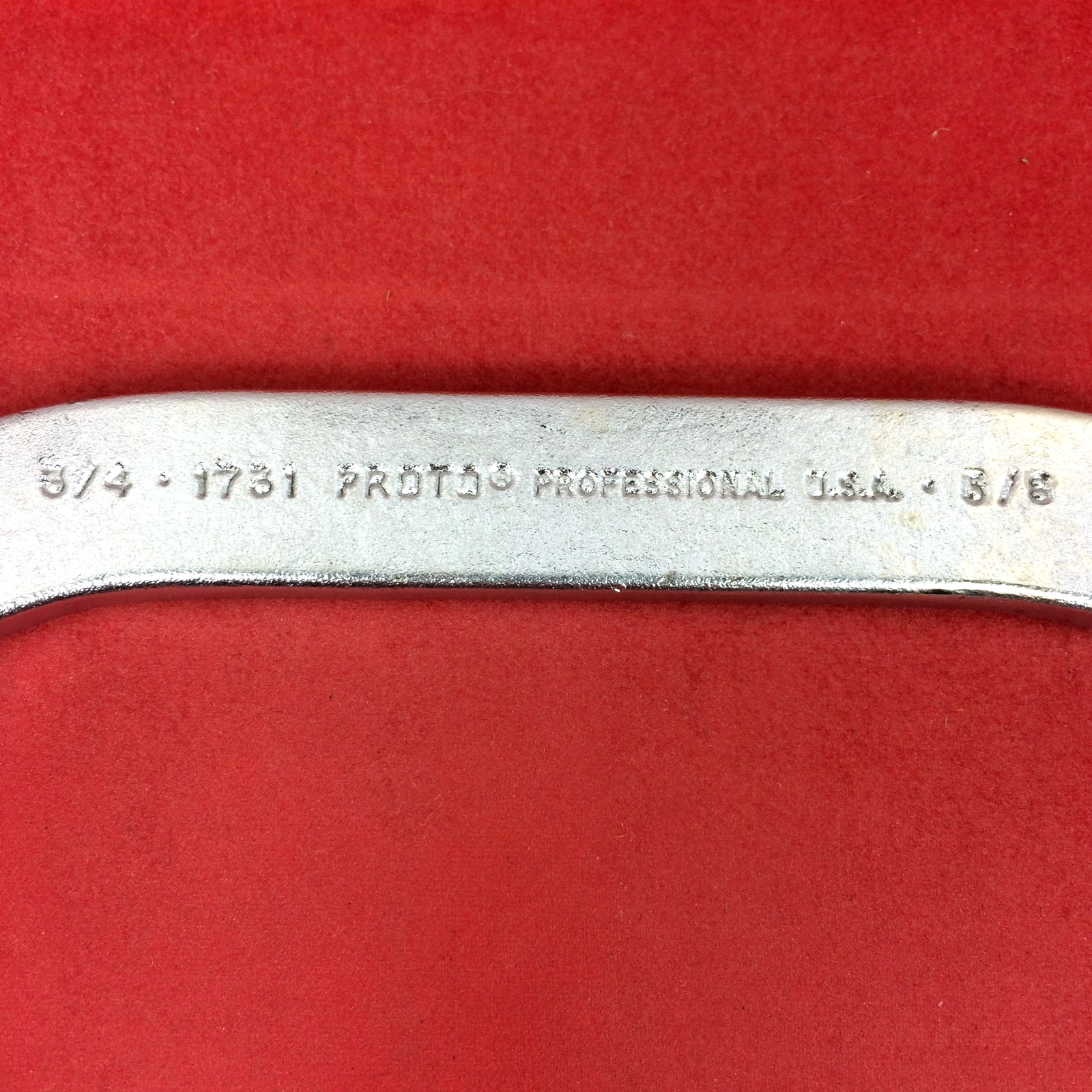 PROTO Professional 7/16″-3/4″ Half-Moon Obstruction Wrench Set 1725 1730 1731