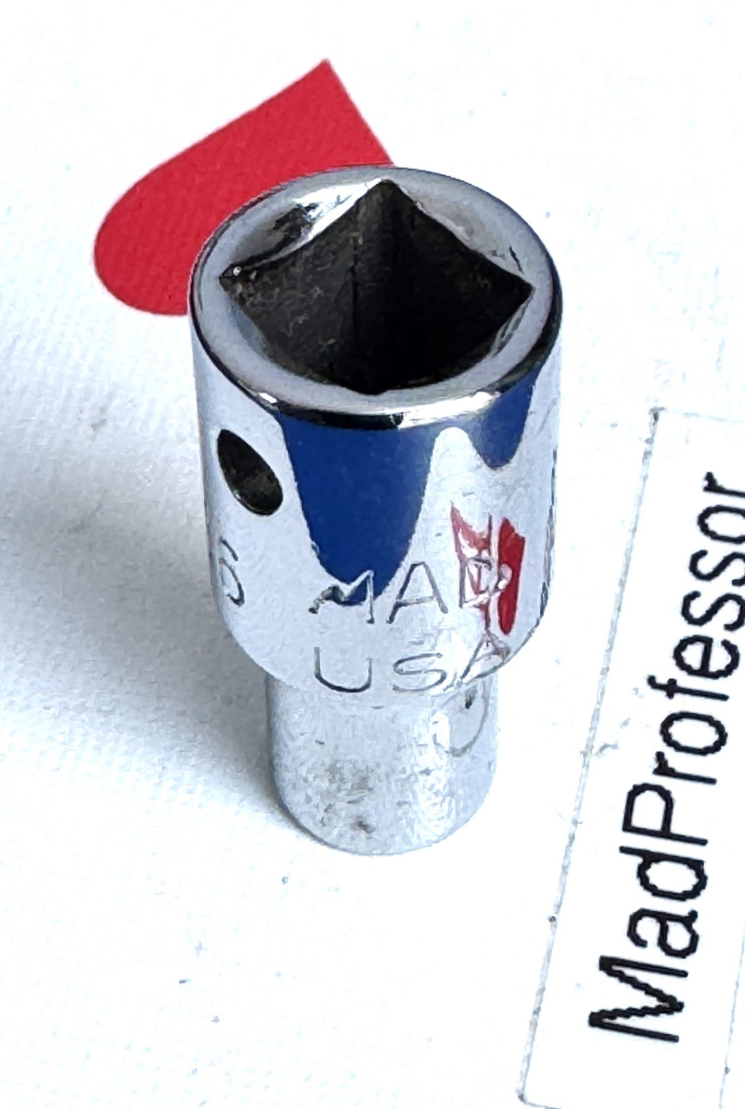 MAC Tools USA 1/4″ drive Fractional 3/16″ Shallow Chrome 6-point Socket M66 NEW