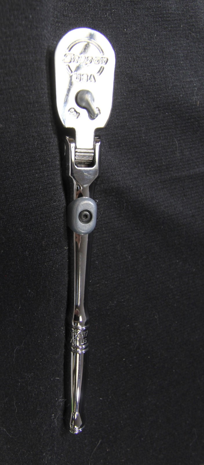 Snap-on TXM72 1/4″ Hex Dual 80 Standard Handle Locking Flex Ratchet (7YE26EB)