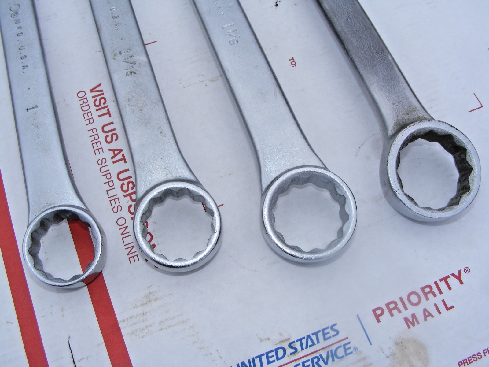 PROTO USA COMBINATION WRENCH SET