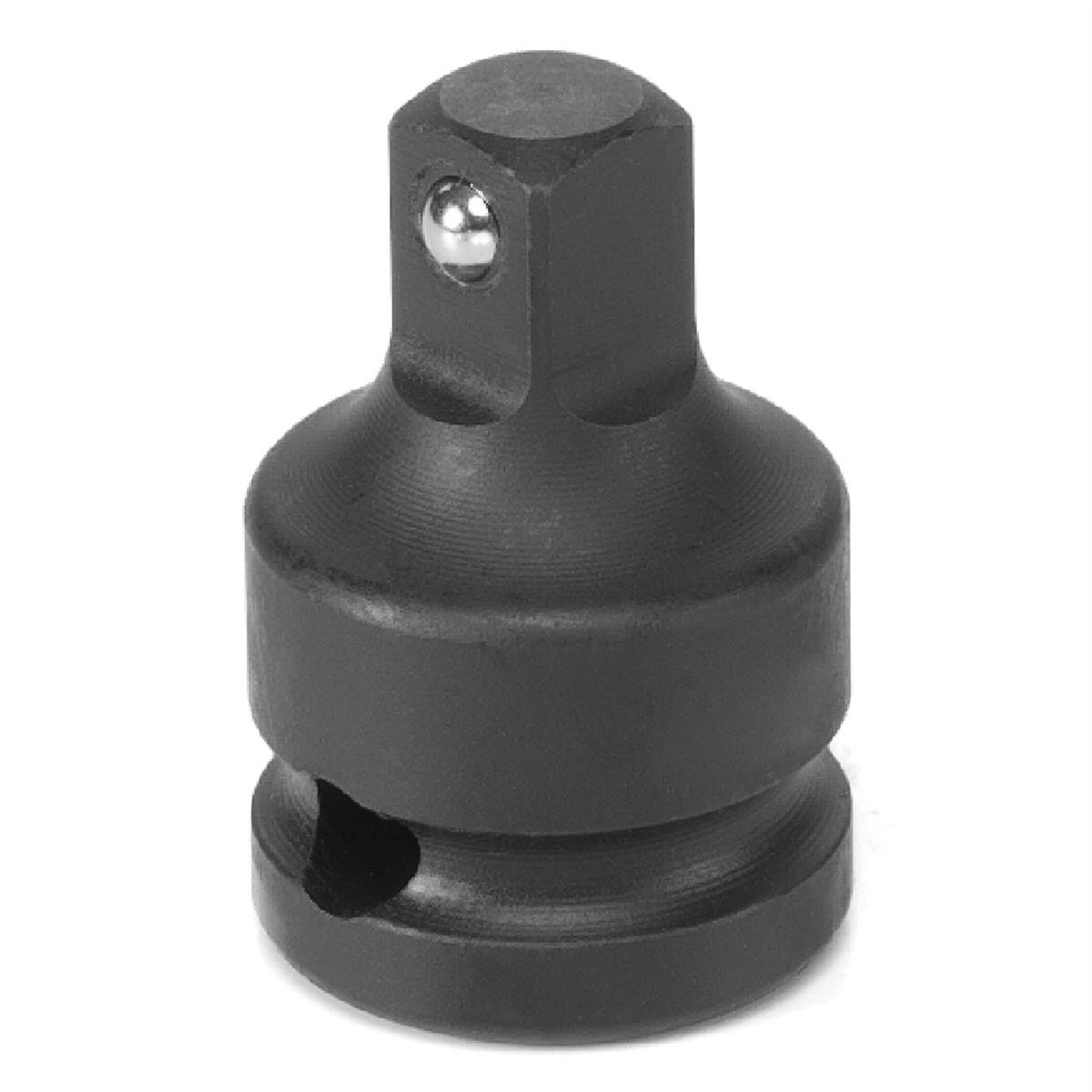 Grey Pneumatic 1/2″ Female x 3/4″ Male Adapter with Friction Ball