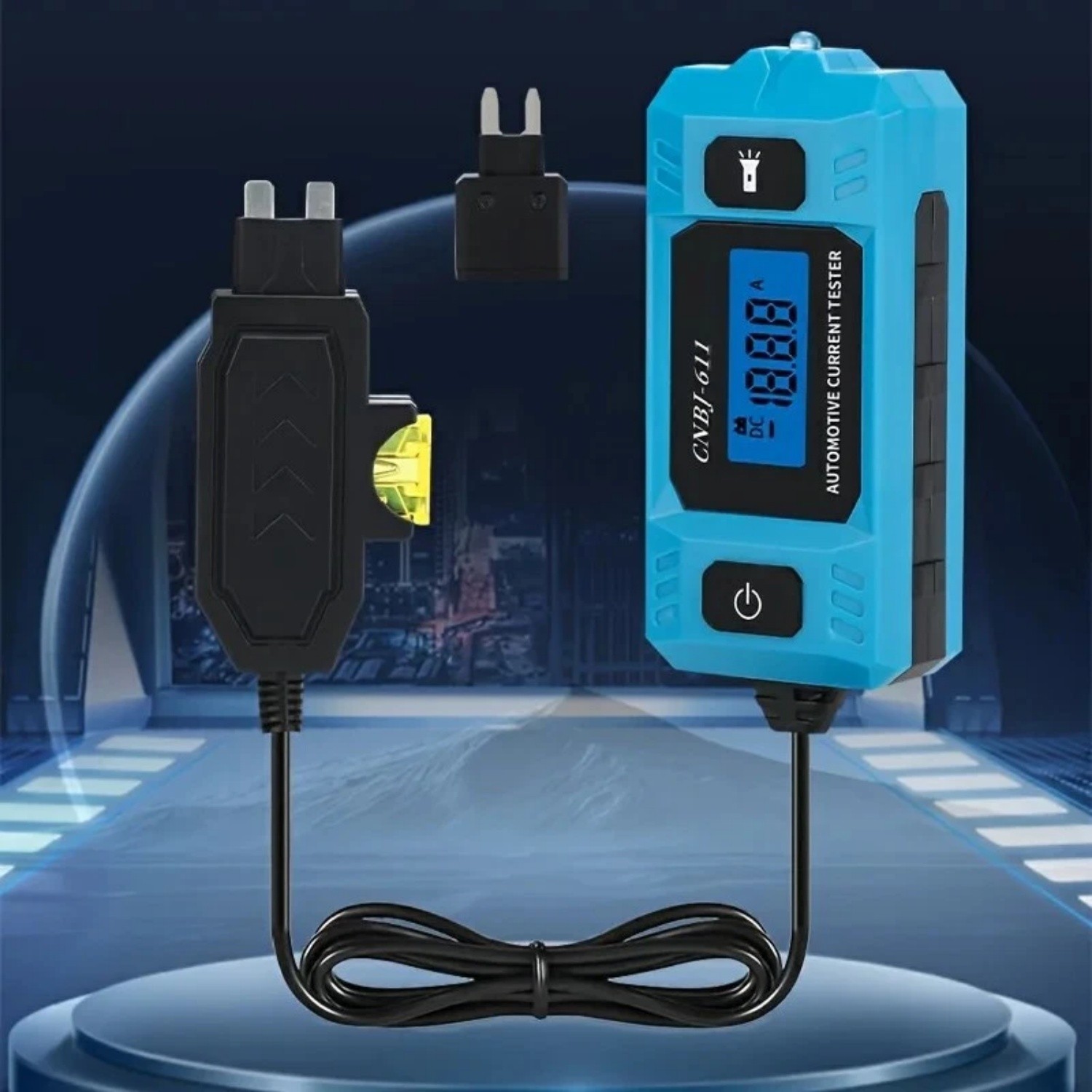 Automotive Circuit Fault Probe Tester, 20A 48V Parasitic Draw Tester for Car