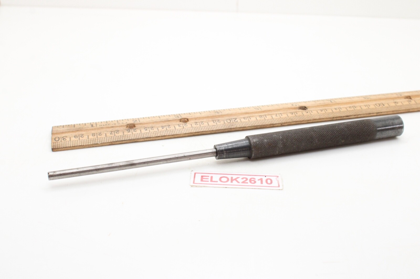 Unbranded 1/8″ Pin Punch 7.75″ Long Knurled Shank