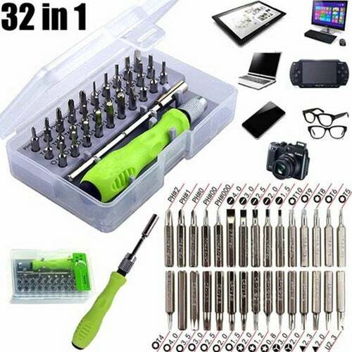 TORX Star Hex Key 30 Bit Set Pocket Knife Drone PC Fidget Spinner Tune-Up Repair