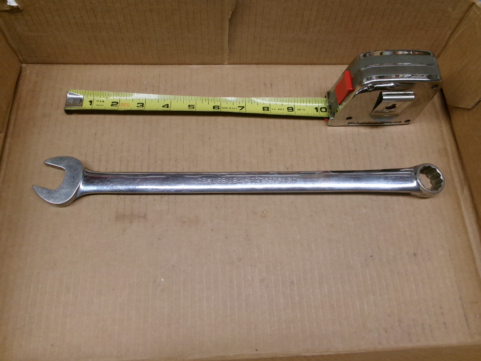 Snap On USA 7/8″ Long Pattern 12-Point Combination Wrench No OEXL28