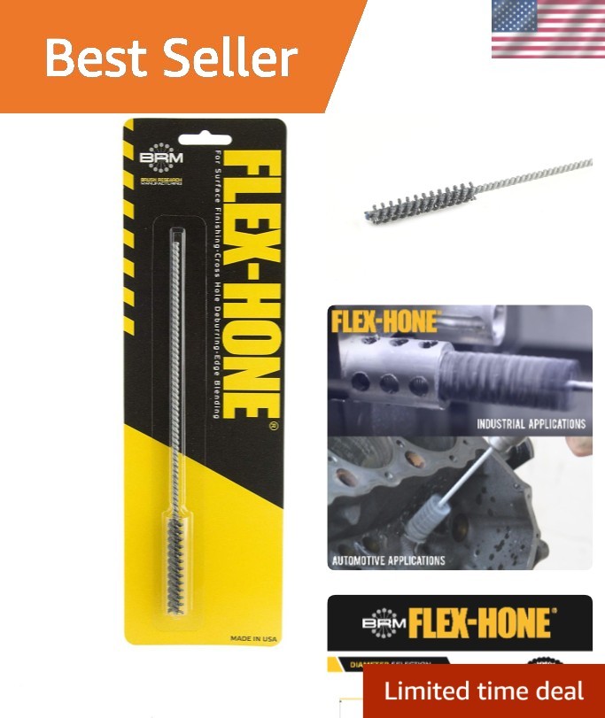 Brush Research 0.276″ 240 Grit Silicon Carbide Flex-Hone for Superior Finishing