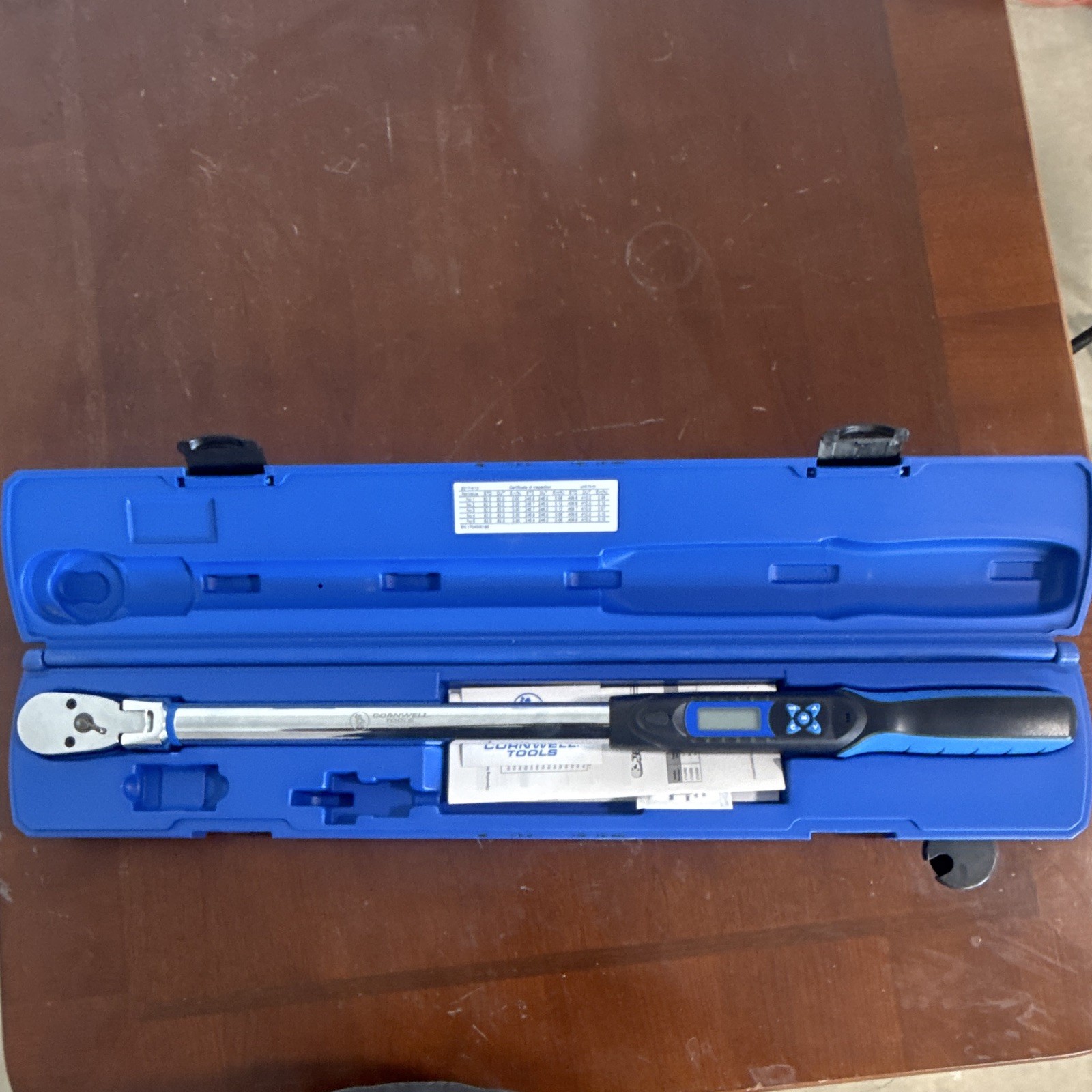 Cornwell 1/2″ Drive Flex Head Digital Torque Wrench CTG5000ANGX