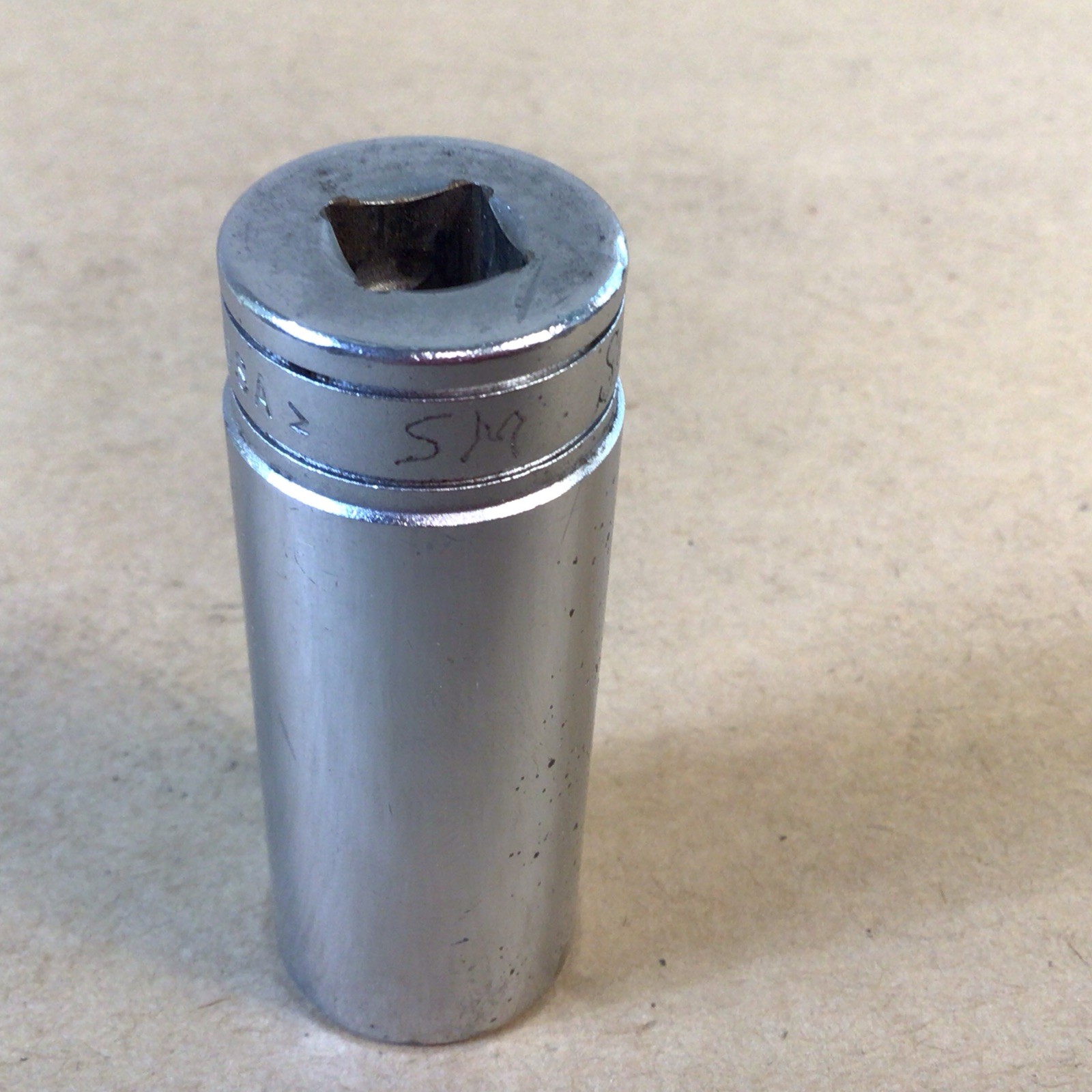 Snap on SFS241 3/8″ Drive 6 Point SAE 3/4 Deep Chrome Socket USA