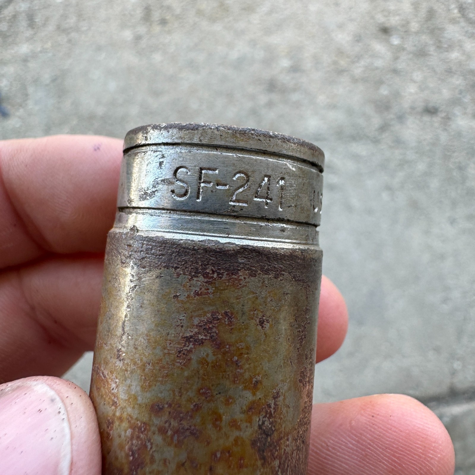 VTG Snap On 3/8″ Drive 3/4″ Deep 12pt SAE Standard Socket SF241