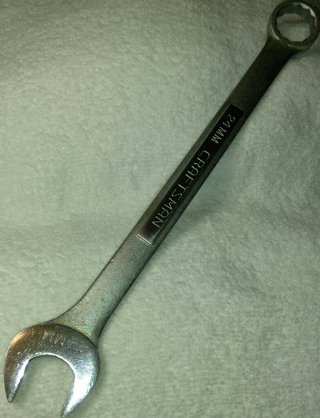 Craftsman 24mm Metric Combination Wrench 12pt v 42923 usa