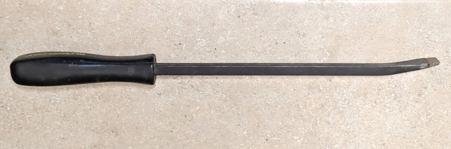 Olympia Tools, Mechanics Automotive Pry Bar 17 1/2” Hard Black Handle