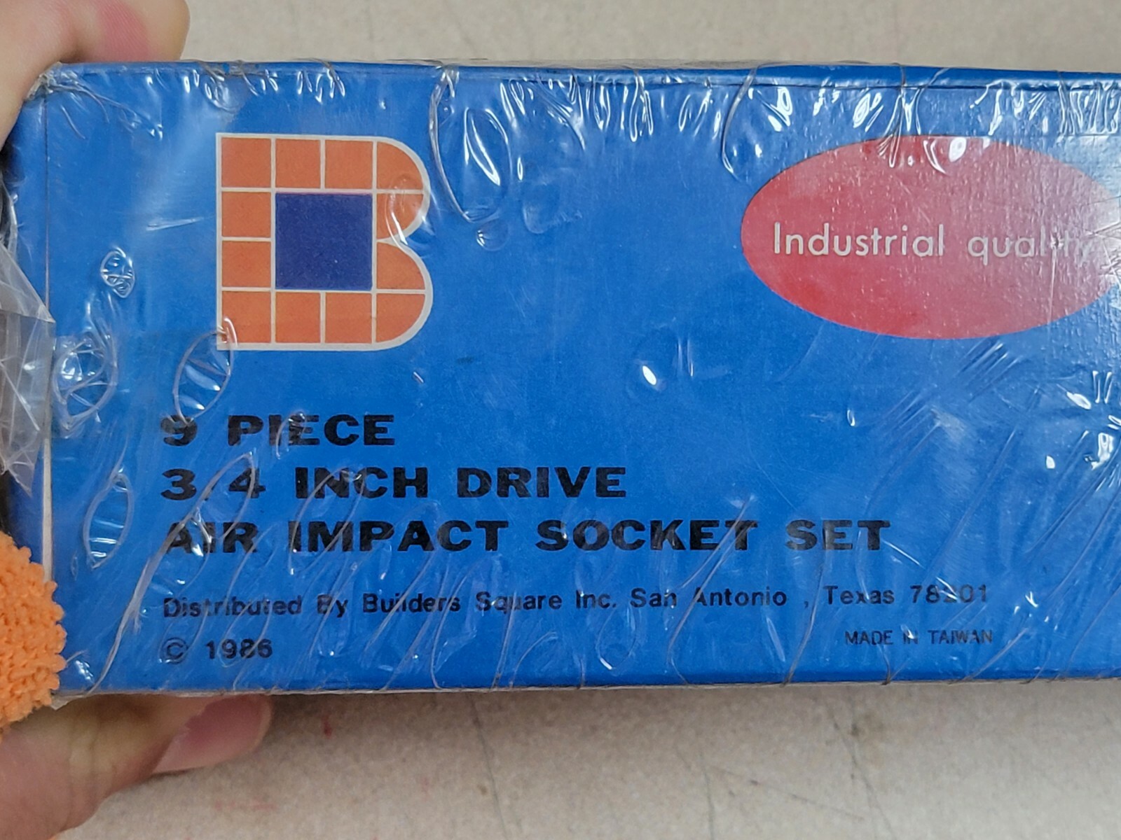 BRAND NEW! * 3/4 Inch Drive * 6-Point Air Impact Socket 9 Pc. Set *