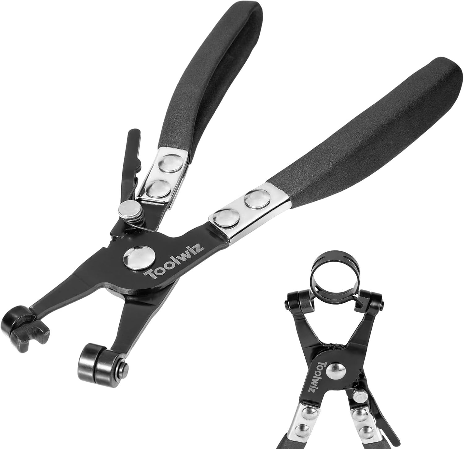 Durable Carbon Steel Hose Clamp Pliers – Multi-Angle Operation for Easy Use
