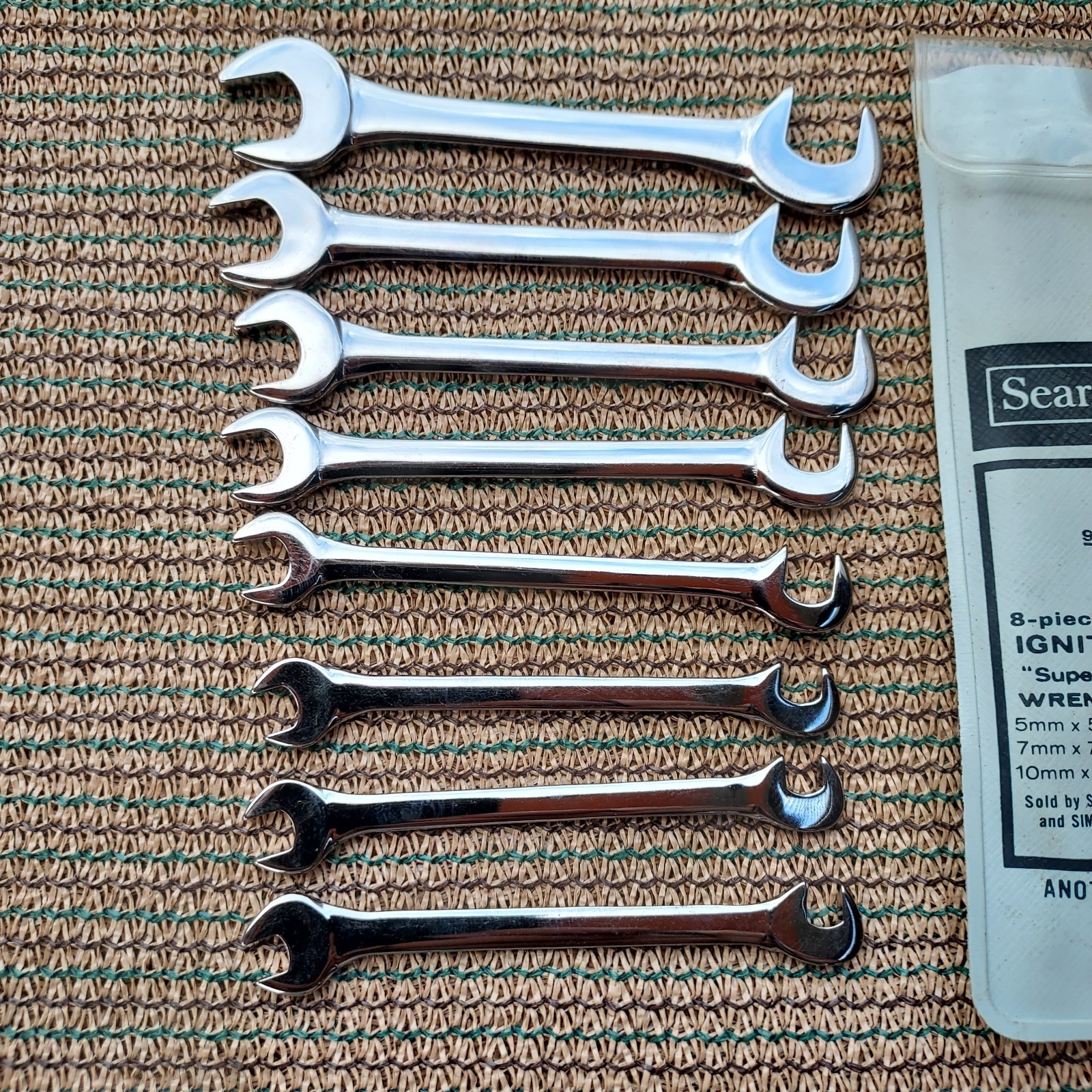 Craftsman Usa Ignition Wrench Sets 36pcs Metric & SAE Combination & Open/Angled