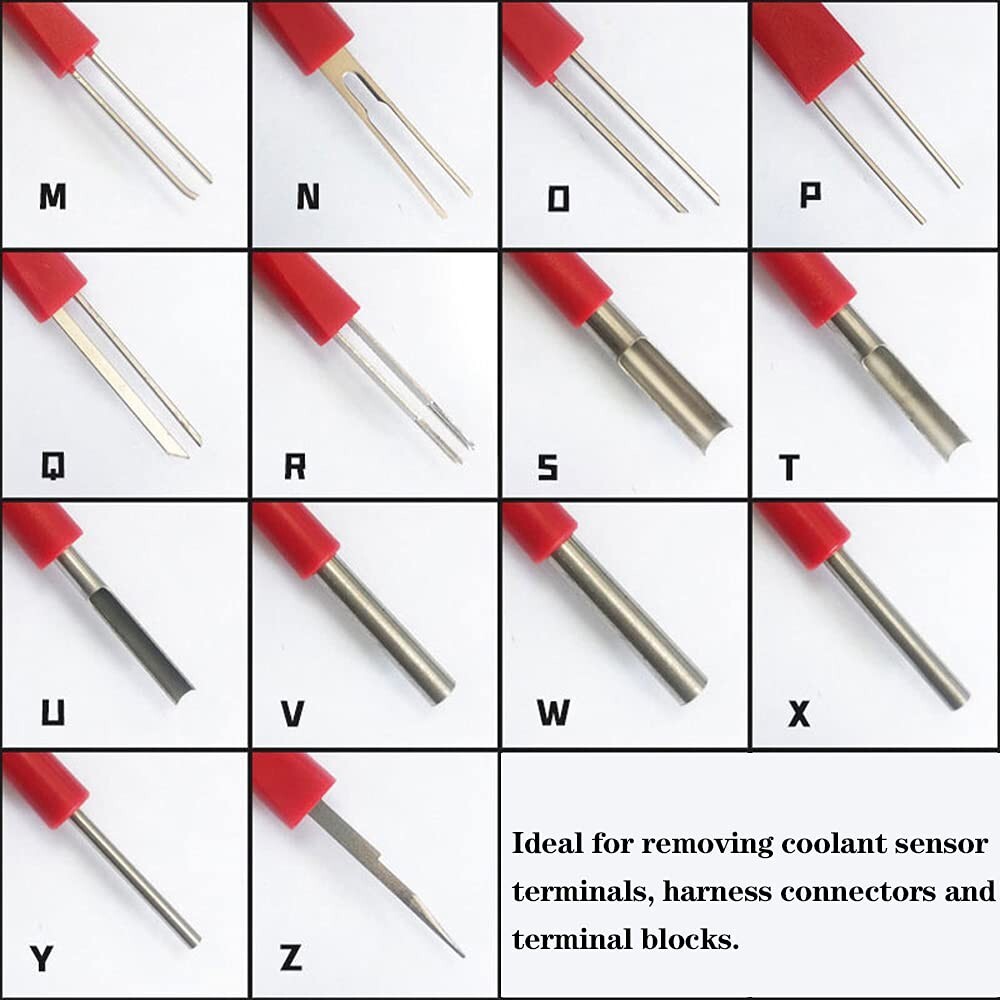 Terminal Removal Tool, Replaces Vehicle Wire Harness Pin Connector Release Tool