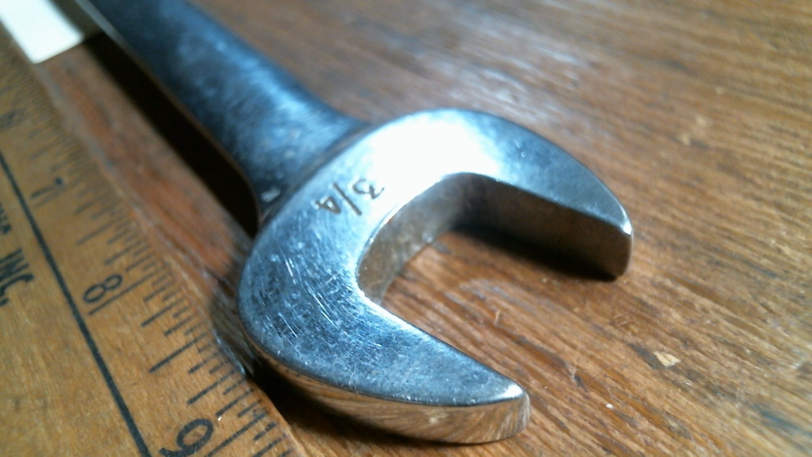 J7 Snap-on Tools 0EX24 3/4in 12pt Wrench Under Lined Logo OWNER MARK