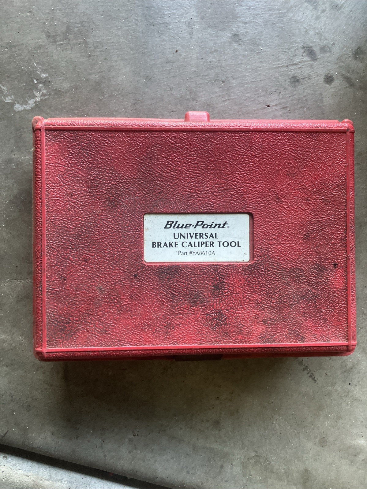 Blue Point 7 Pc Universal Brake Caliper Service Tool Set YA8610A W/ Case