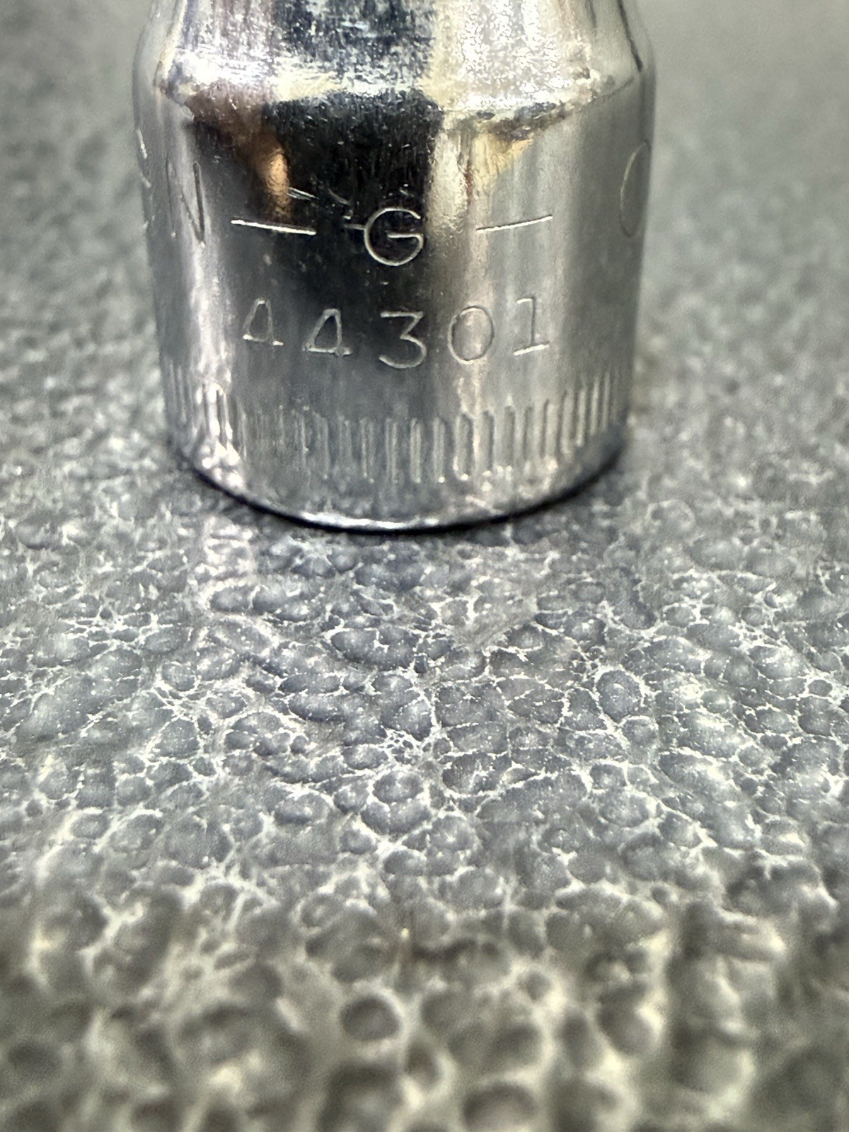 Vtg 9mm Craftsman G-Series Part 44301 – 3/8″ Drive 12-Point Socket USA Made